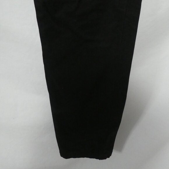 ZARA | size 30 | Black Cotton Denim | Button and Zipper Closure - Picture 9 of 16